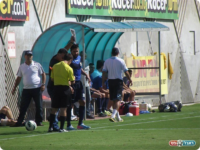 חילוף מוקדם בשורות נס ציונה (אלירן ברנשטיין)